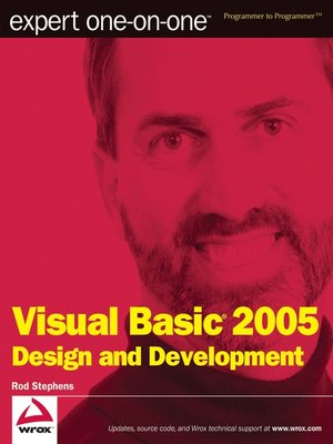 cover image of Expert One-on-One Visual Basic 2005 Design and Development